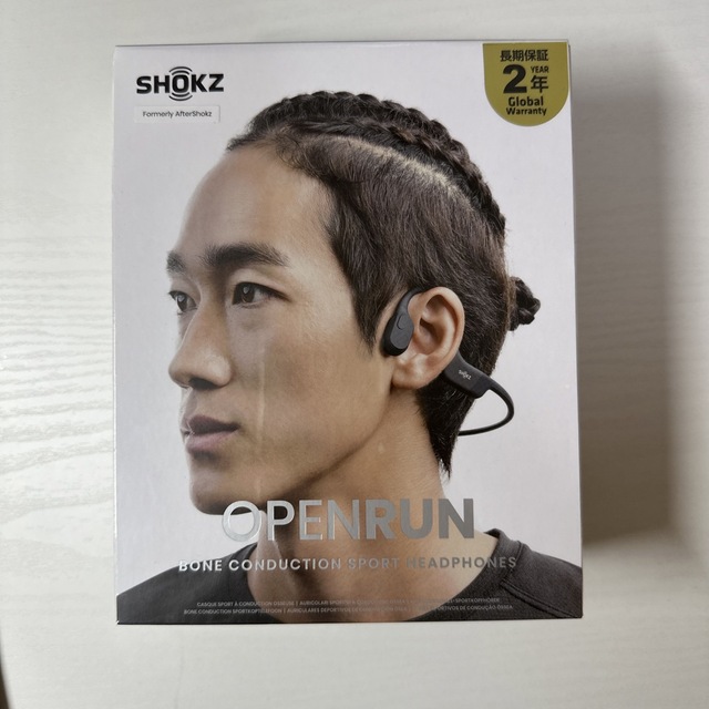 新品未開封 国内正規品 SHOKZ 骨伝導イヤホン OPENRUN BLACK ...