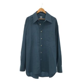 マルニ(Marni)の【美品】  MARNI / マルニ | 2020AW | ウール オーバーサイズシャツ | 46 | ブルー系 | メンズ(Tシャツ/カットソー(七分/長袖))