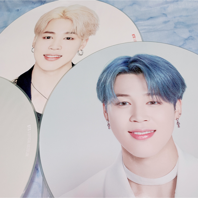 BTS 防弾少年団 ジミン うちわ 団扇 公式 セット