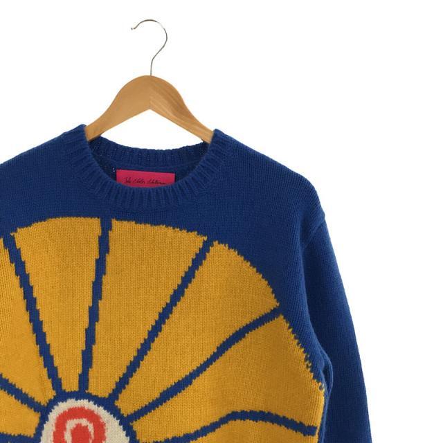 【美品】 The Elder Statesman / ジ エルダー ステイツマン | Ron Herman ロンハーマン 取扱 / Prayers For Young People sweater カシミヤニット | M | ブルー | メンズ