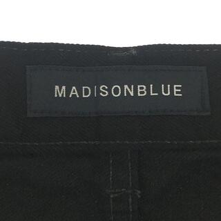MADISON BLUE / マディソンブルー | SERUBITCHI JQ STRAIGHT DENIM BLACK セルビッチジャガード デニムパンツ | 00(XS) | ブラック | レディース その他 正規品