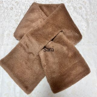 Max Mara - Max Mara テディベア ストール キャメルの通販 by Sara no