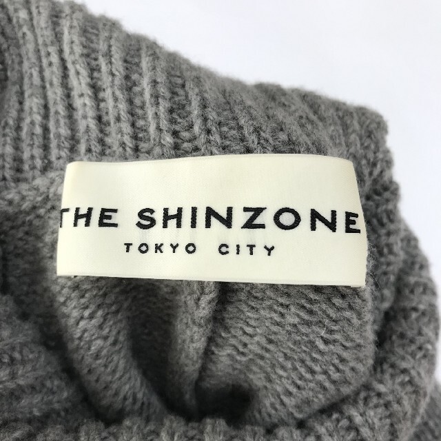 THE SHINZONE】ボトルネック ウールニット-