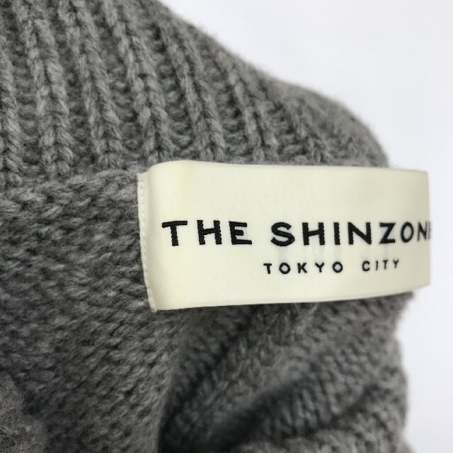 THE SHINZONE】ボトルネック ウールニット-