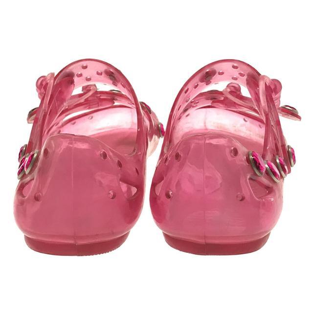 EMILIO PUCCI / エミリオプッチ | ビニール ストーン 装飾 ストラップ サンダル 箱付き | 39/40 | ピンク | レディース