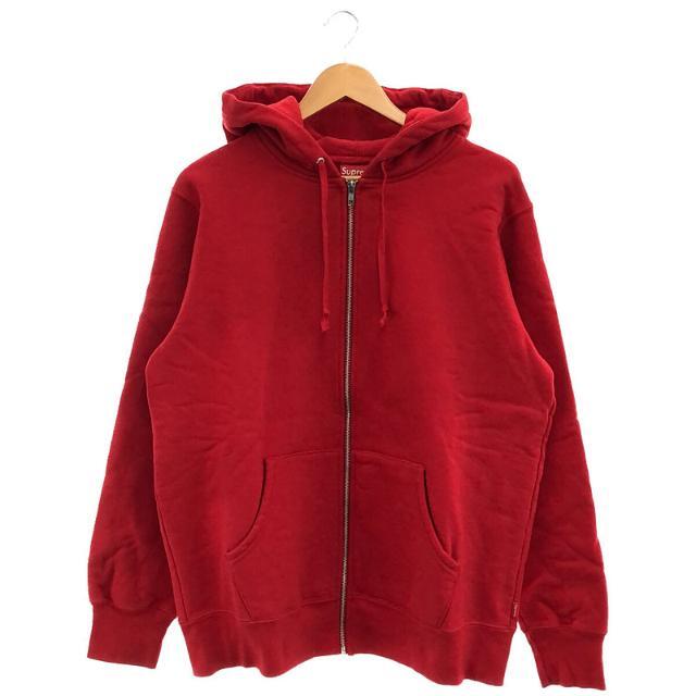 【美品】 SUPREME / シュプリーム | Old English Hood Logo Zip Up Sweat オールド イングリッシュ ロゴ  フーディー ジップアップ スウェット パーカー | L | レッド | メンズ | フリマアプリ ラクマ