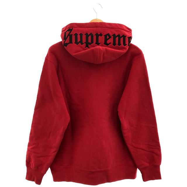 SALE【SUPREME】シュプリーム/フーディー/赤/XLサイズ/超美品