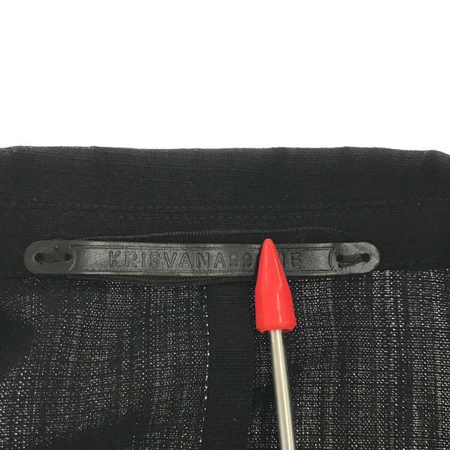 KRIS VAN ASSCHE(クリスヴァンアッシュ)のKRIS VAN ASSCHE / クリスヴァンアッシュ | UNLINED JACKET ジャガードウール ジャケット | 44 | ブラック | メンズ メンズのジャケット/アウター(その他)の商品写真