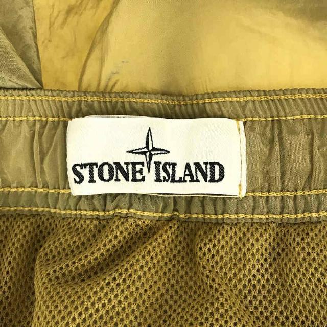 STONE ISLAND(ストーンアイランド)のSTONE ISLAND / ストーンアイランド | 2020SS | NYLON METAL SWIM SHORTS ナイロンメタルスイム ショーツ ショートパンツ | XL | カーキ | メンズ メンズのパンツ(その他)の商品写真