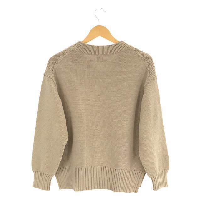 Ron Herman / ロンハーマン | V Neck Pullover コットン ポリエステル Vネック プルオーバー ニット | XS |  ベージュ | レディース