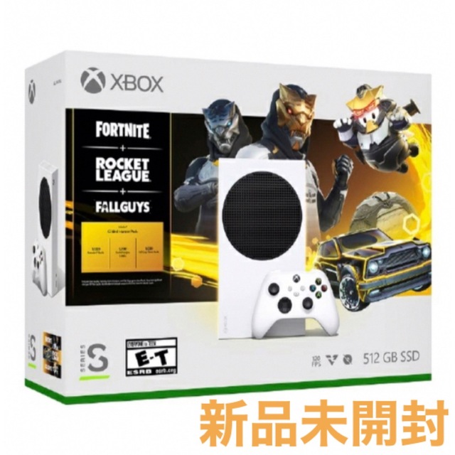 【新品未開封】Microsoft Xbox Series S ソフト同梱版