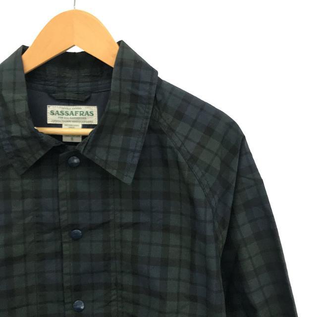 SASSAFRAS - SASSAFRAS / ササフラス | Fall Leaf Coat ブラック SASSAFRAS - SASSAFRAS / ササフラス | Fall Leaf Coat ブラック