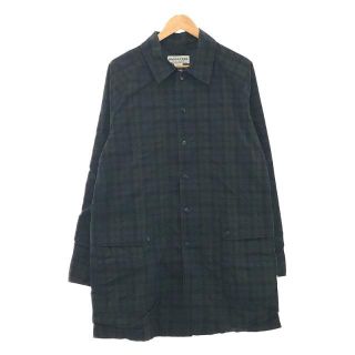 SASSAFRAS / ササフラス | Fall Leaf Coat ブラックウォッチチェック フォールリーフコート | S | ネイビー系 | メンズ