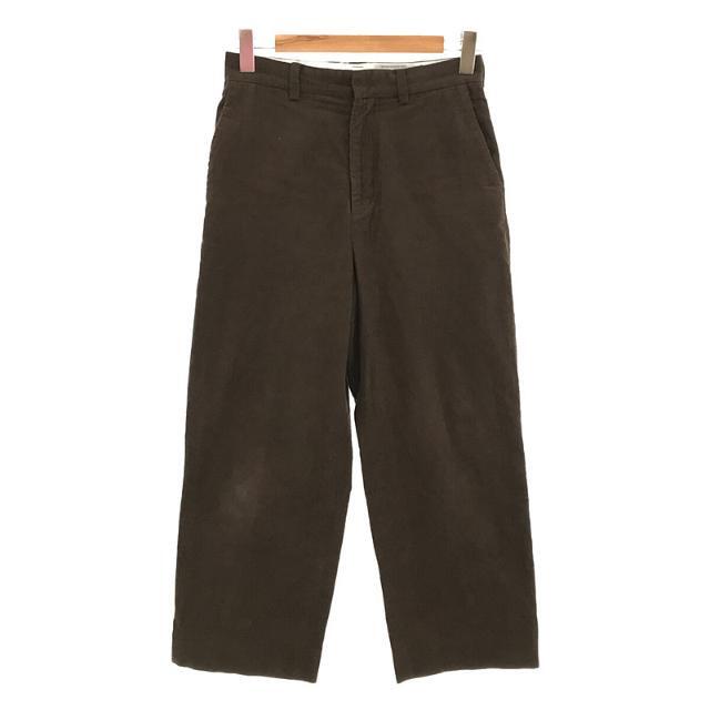 YAECA(ヤエカ)のYAECA / ヤエカ | CORDUROY PANTS コーデュロイパンツ | 29 | ブラウン | レディース レディースのパンツ(その他)の商品写真