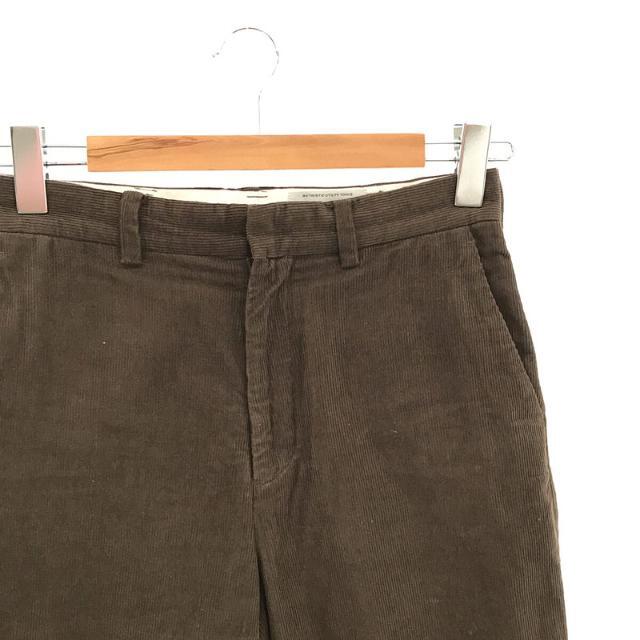 YAECA / ヤエカ | CORDUROY PANTS コーデュロイパンツ | 29 | ブラウン | レディース
