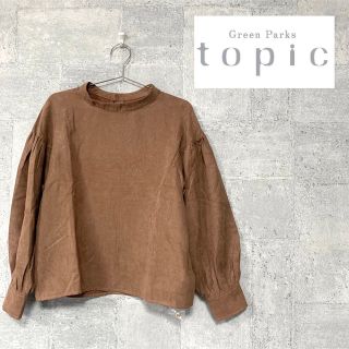 グリーンパークス(green parks)のtopic プチハイネックドルマントップス(カットソー(長袖/七分))