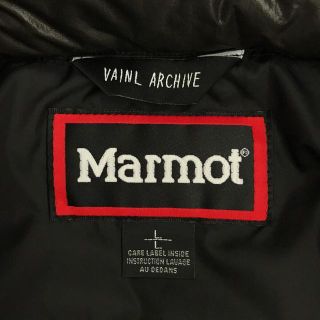 【美品】 MARMOT / マーモット | 2020AW | ×VAINLARCHIVE ダウン パフ ジャケット | L | CBK | メンズ