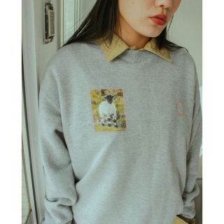 メゾンキツネ(MAISON KITSUNE')のMaison STRAYSHEEP  スウェット(トレーナー/スウェット)