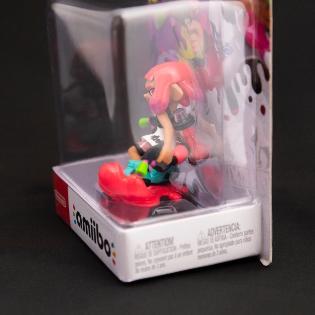 Nintendo Switch(ニンテンドースイッチ)の未開封・新品 Amiibo アミーボ ガール ネオンピンク エンタメ/ホビーのフィギュア(ゲームキャラクター)の商品写真