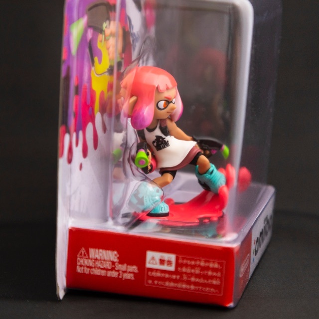 Nintendo Switch(ニンテンドースイッチ)の未開封・新品 Amiibo アミーボ ガール ネオンピンク エンタメ/ホビーのフィギュア(ゲームキャラクター)の商品写真