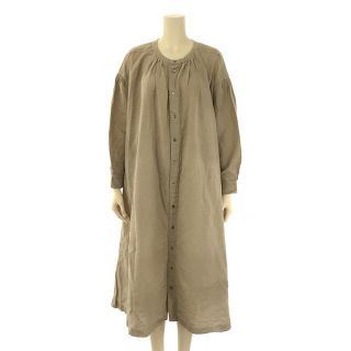 ネストローブ(nest Robe)のnest robe / ネストローブ | 2019SS | コットン リネン マキニョン ワンピース | F | ベージュ | レディース(ロングワンピース/マキシワンピース)