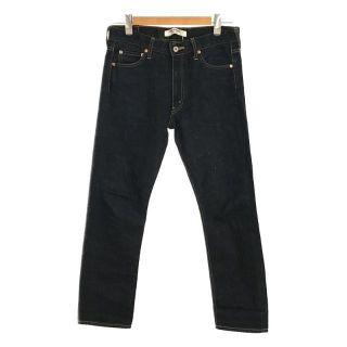 ジュンヤワタナベコムデギャルソン(JUNYA WATANABE COMME des GARCONS)のJUNYA WATANABE COMME des GARCONS / ジュンヤワタナベ コムデギャルソン | denim pants レザーパッチ 5P 濃紺 デニム パンツ | M | インディゴ | メンズ(その他)