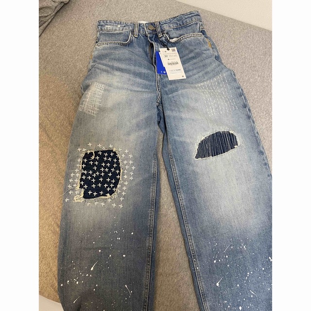 ZARA - EU32 ZARA ADERERROR パッチワークデニムパンツ アーダーエラー
