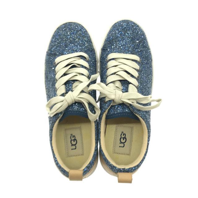 UGG(アグ)の【新品】  UGG / アグ | KARINE CHUNKY GLITTER カリン チャンキー グリッター スニーカー | 23 | ブルー | レディース レディースの靴/シューズ(スニーカー)の商品写真