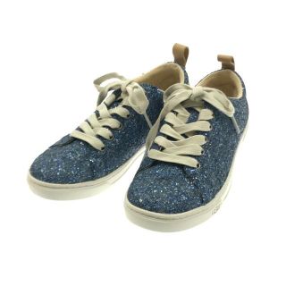 アグ(UGG)の【新品】  UGG / アグ | KARINE CHUNKY GLITTER カリン チャンキー グリッター スニーカー | 23 | ブルー | レディース(スニーカー)