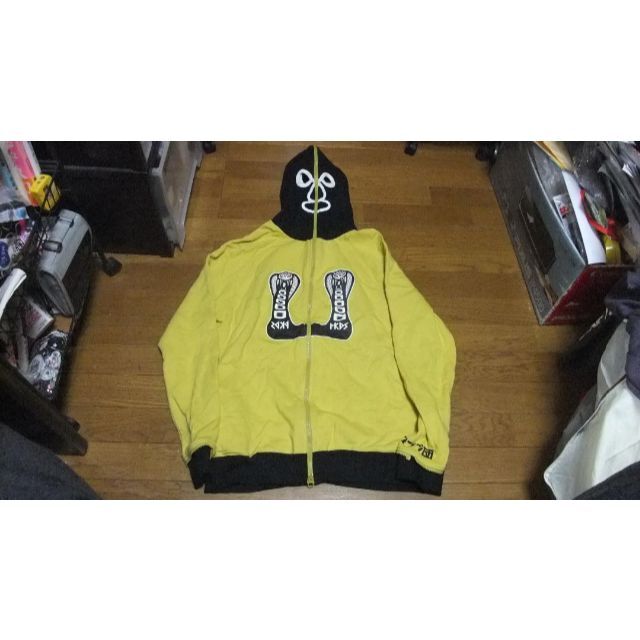 punkdrunkers コブラ団 覆面 フード パーカー XL 蛇 プロレス - 5