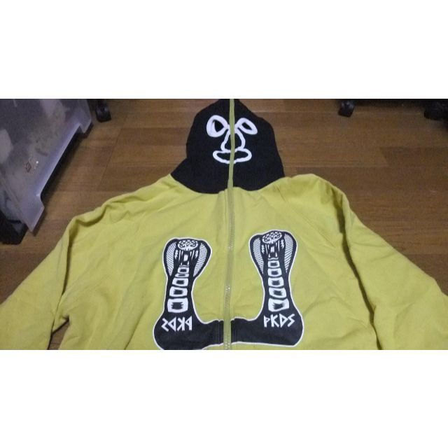 punkdrunkers コブラ団 覆面 フード パーカー XL 蛇 プロレス - 6