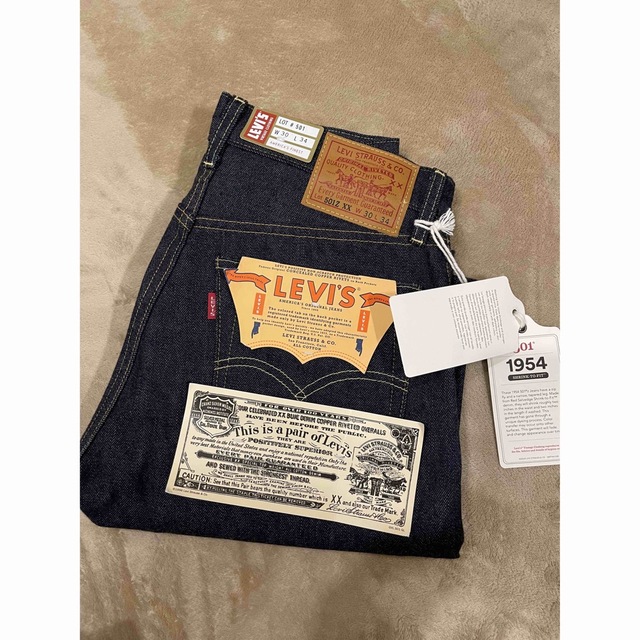 LEVI'S 501Z XX アメリカ製 USA 1954 W30 LVC - デニム/ジーンズ