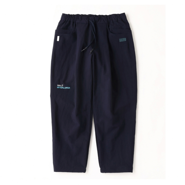 S.F.C x eye_C WIDE TAPERED EASY PANTS  M
