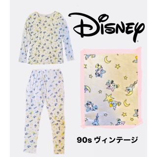 ディズニー(Disney)のヴィンテージディズニー　パジャマ　USA製　激レア　ミッキー(ルームウェア)