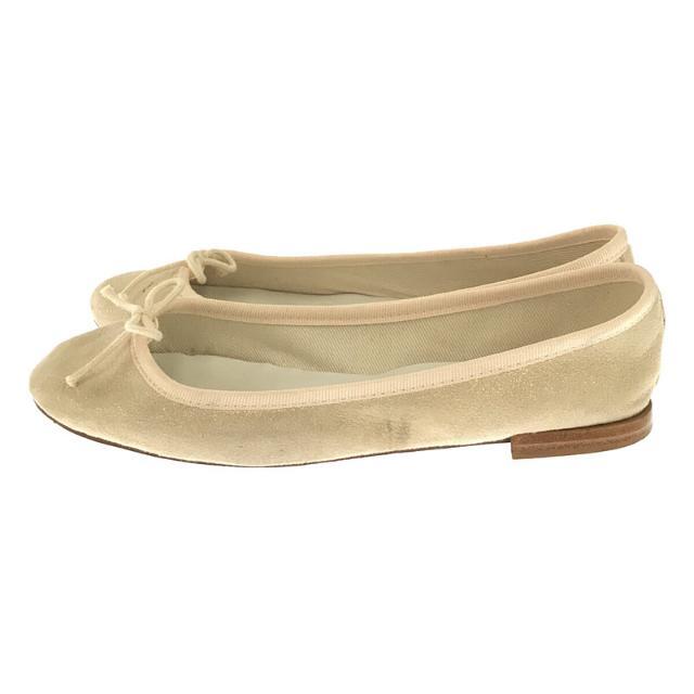 repetto(レペット)のrepetto / レペット | Cendrillon Ballerinas ラメレザー バレエシューズ | 35 | ベージュ | レディース レディースの靴/シューズ(ハイヒール/パンプス)の商品写真