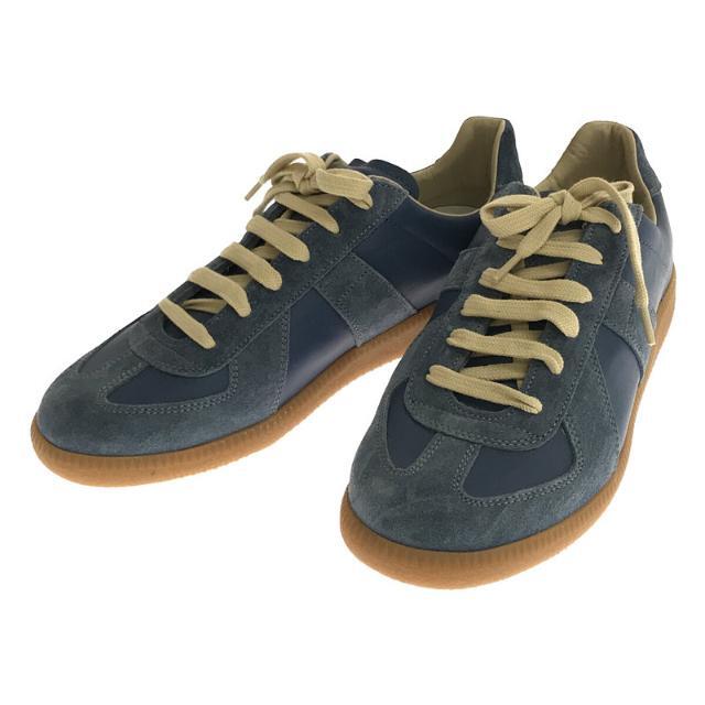 【新品】  Maison Margiela / メゾンマルジェラ | Replica Sneakers GERMAN TRAINER レプリカ スニーカー ジャーマントレーナー レザー シューズ  | 38 | ターコイズブルー | レディース レディースの靴/シューズ(スニーカー)の商品写真