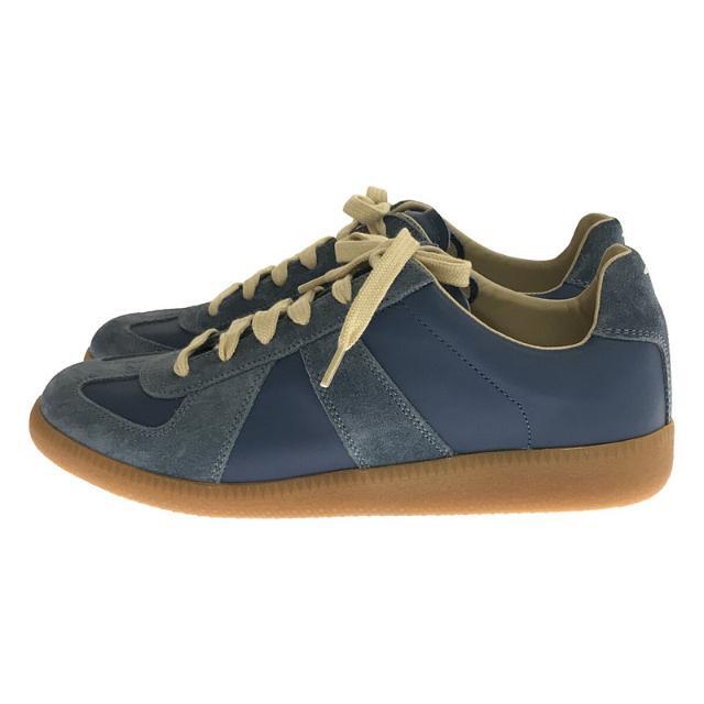 【新品】  Maison Margiela / メゾンマルジェラ | Replica Sneakers GERMAN TRAINER レプリカ スニーカー ジャーマントレーナー レザー シューズ  | 38 | ターコイズブルー | レディース レディースの靴/シューズ(スニーカー)の商品写真