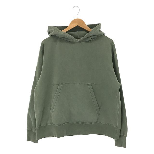 DEUXIEME CLASSE(ドゥーズィエムクラス)のDeuxieme Classe / ドゥーズィエムクラス | Treasure hoody ウォッシュ ヴィンテージ加工 プルオーバー パーカー | F | グリーン | レディース レディースのトップス(トレーナー/スウェット)の商品写真