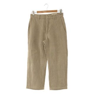 JAMES COWARD / ジェームスカワード | CANADA製 LINEN 100% STAIGHTFORWARD PANT リネン パンツ | 1 | ベージュ | メンズ(その他)