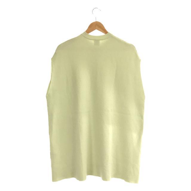 ROKU / ロク | COTTON WOOL KNIT PONCHO コットン ウール ニット