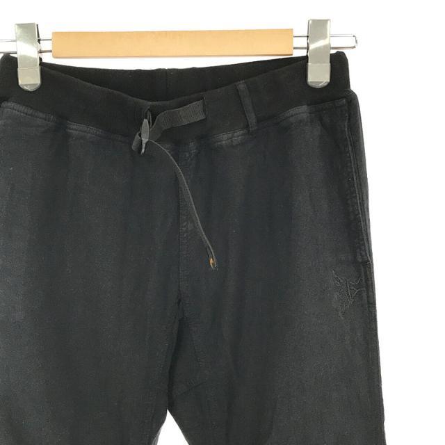 Y's / ワイズ ヨウジヤマモト | ×ROKX ロックス別注 Y's BORN PRODUCT コットン リネン クライミング リブ パンツ | 2 | ブラック | レディース 【希少コラボ】ROKX × Y's BORN PRODUCT サイズ2