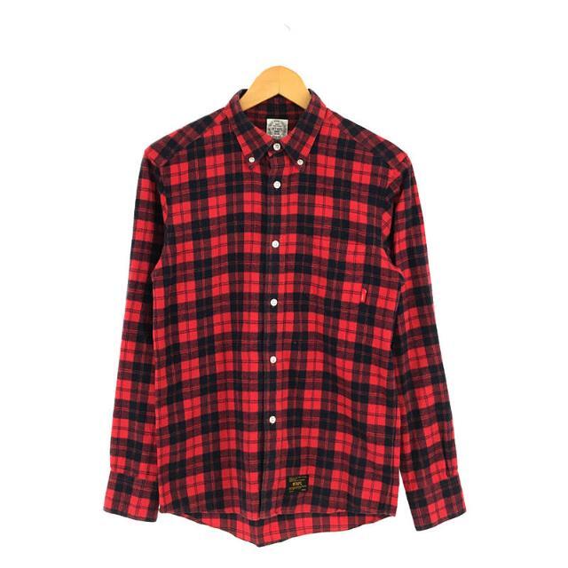 WTAPS / ダブルタップス | YOUTHFUL DAYZ TARTAN L/S SHIRTS フランネル タータン チェック ボタンダウン  シャツ | S | レッド | メンズ | フリマアプリ ラクマ