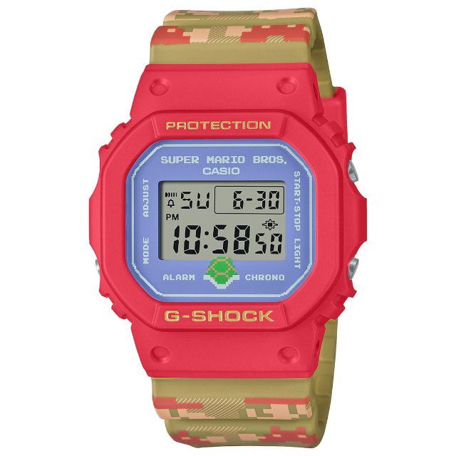 新品 G-SHOCK マリオコラボモデル DW-5600SMB-4JR