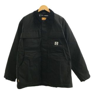 ネイバーフッド(NEIGHBORHOOD)の【美品】  NEIGHBOR HOOD / ネイバーフッド | 2021AW | × GRIP SWANY NH . ODE / CE-JKT ODE バックロゴ カバーオール グリップスワニー | XL | ブラック | メンズ(その他)