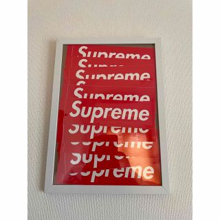 シュプリーム(Supreme)のsupreme シュプリーム  ステッカー　フォトフレーム　ポスター　アート(ポスターフレーム)