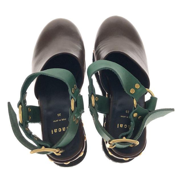sacai - 【美品】 sacai / サカイ | レザーベルト サボサンダル 保存箱