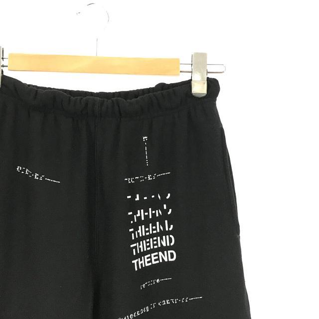 【新品】 TAKAHIROMIYASHITA The Soloist / タカヒロミヤシタザソロイスト | 2021AW | geometric  morse code jogger pant. モールス信号 プリント スウェット ジョガーパンツ | 48 | black | メンズ