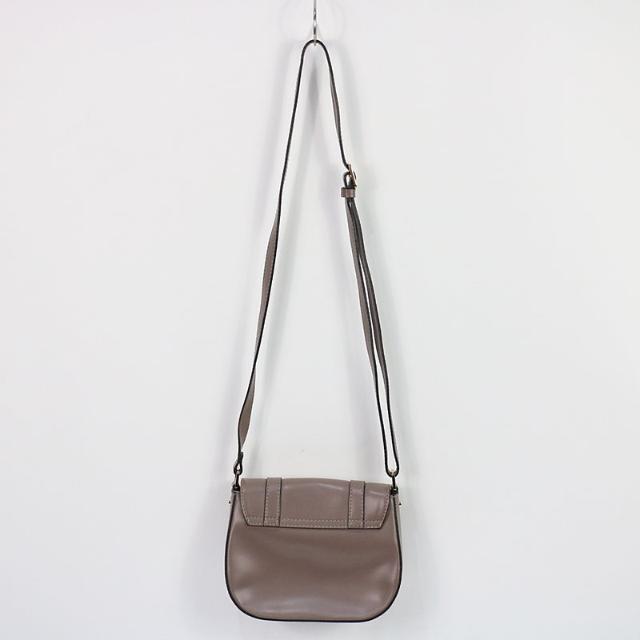 【美品】  GIANNI CHIARINI / ジャンニキャリーニ | ポストマンミニショルダーバッグ | グレー | レディース 1