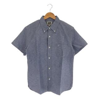 フェローズ(PHERROW'S)の【新品】  Pherrow's / フェローズ |  S/S BUTTON-DOWN SHIRTS オックスフォード ボタンダウン シャツ blue | L | NAVY | メンズ(Tシャツ/カットソー(半袖/袖なし))