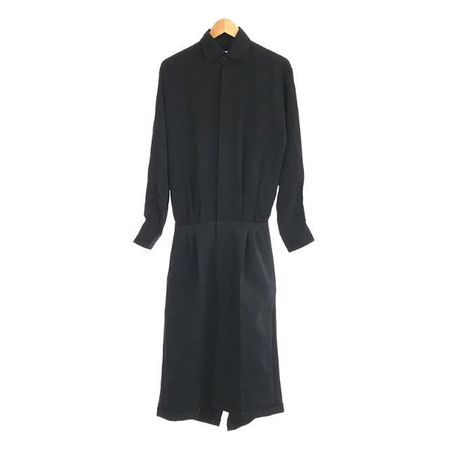 【美品】  Maison Margiela / メゾンマルジェラ | 2020AW | SHIRT DRESS ドレス ワンピース | 38 | ネイビー | レディース